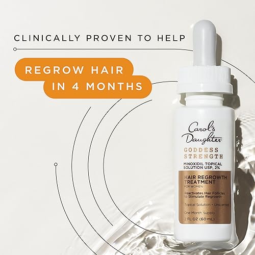 Miniatura 2 de Carol's Daughter Goddess Strength - Tratamiento de crecimiento del cabello para mujeres, solución de minoxidil al 2% para pérdida y adelgazamiento