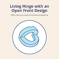 Vista 6 de ZQuiet, boquilla antirronquidos, tamaño cómodo #2, recarga única, azul, fabricada en EE. UU., sin BPA, material de grado médico