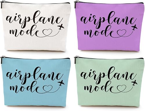Miniatura 8 de Regalos de viaje en avión para mujeres, bolsa de maquillaje, artículos esenciales de viaje, bolsa de cosméticos, bolsas de artículos de tocador,
