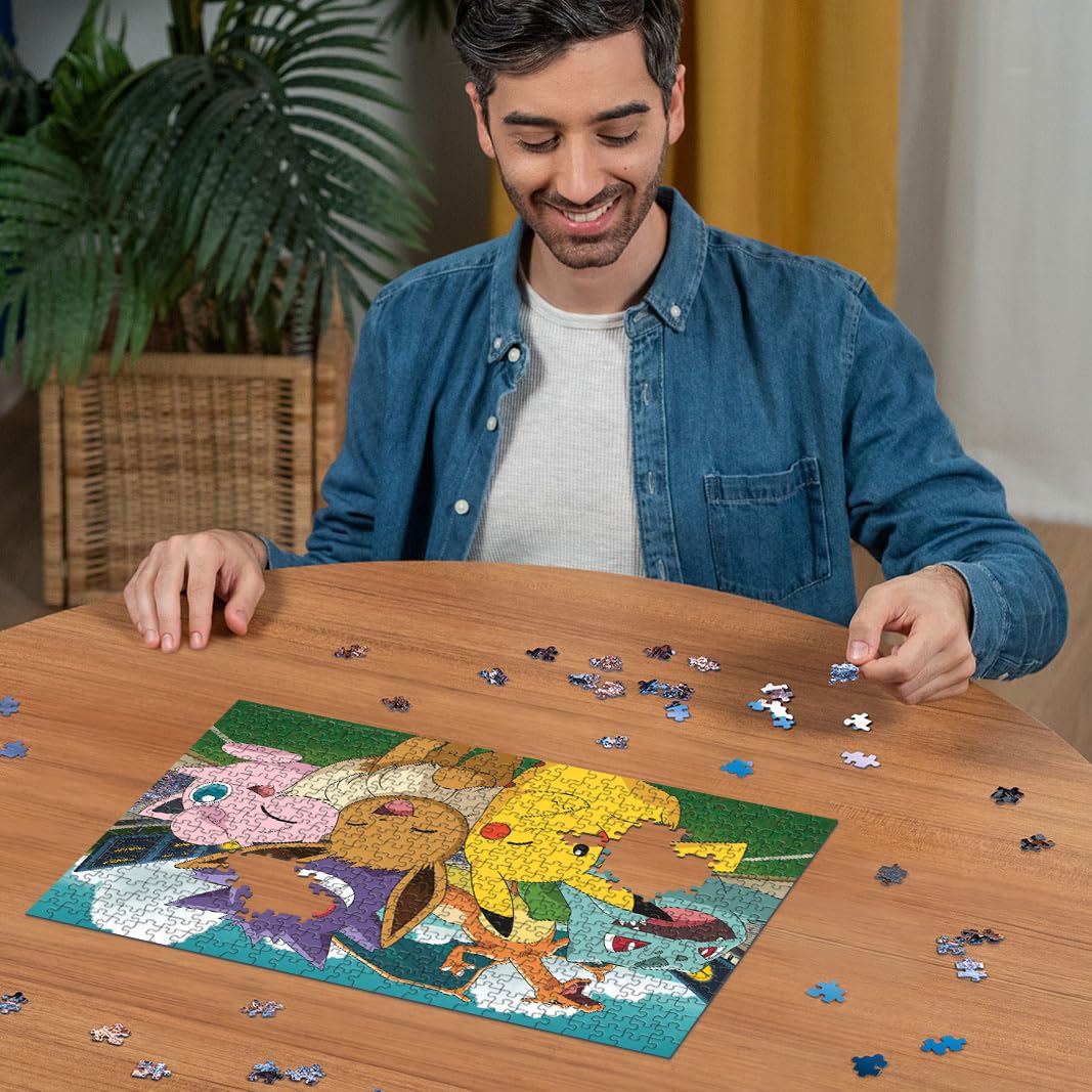 Ravensburger Classic Pokemon Gifts, 500 Piece Jigsaw Puzzle for Adults and Kids Age 10 Years Up, Multicolor, 500 pièces - Image 4