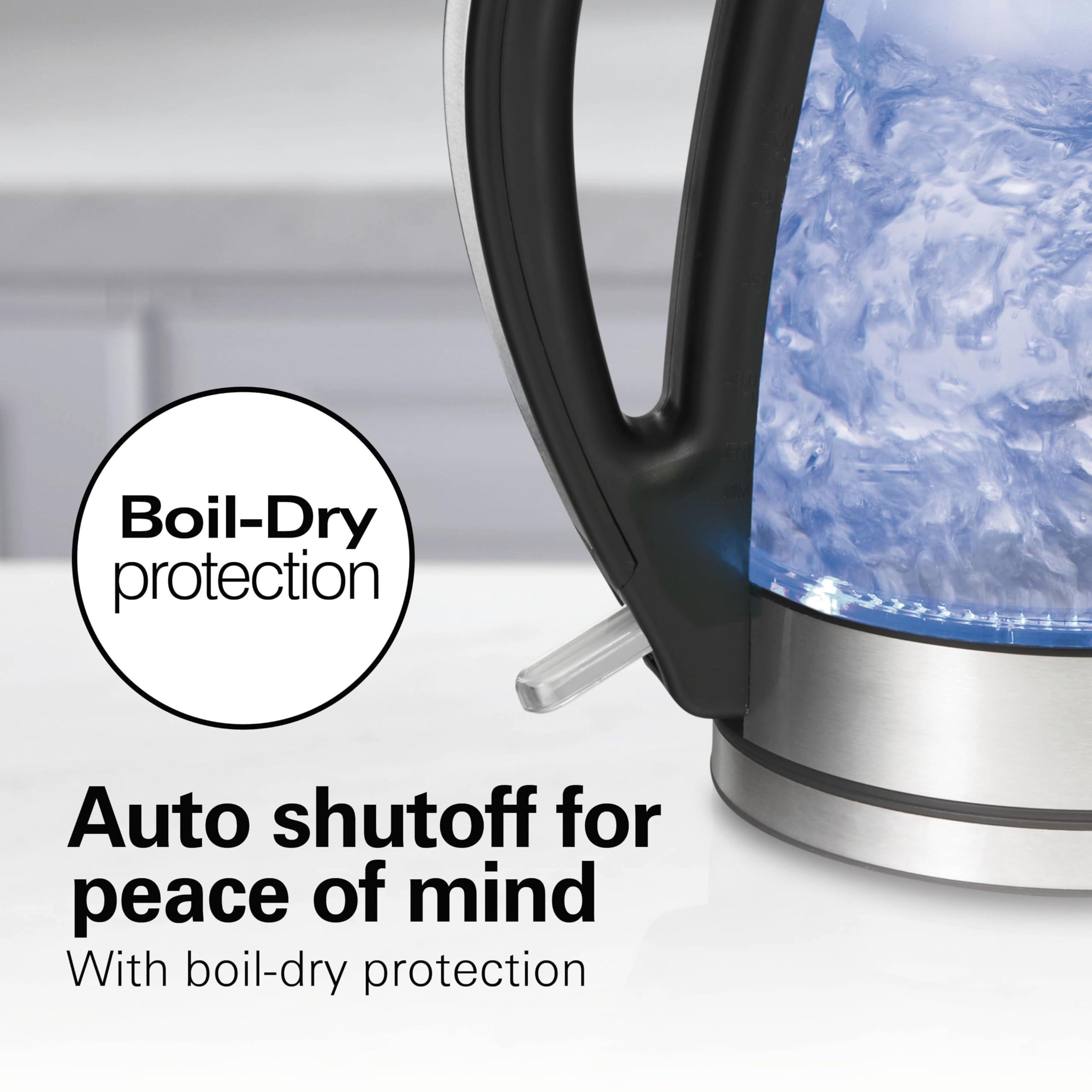 Hamilton Beach Electric Tea Kettle - 1.7L -3
