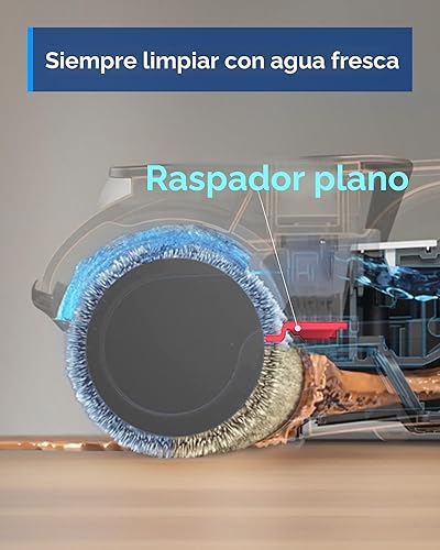 Miniatura 3 de Tineco iFLOOR 5 Breeze - Lavadora de piso inalámbrica para aspiradora en seco y húmedo, limpieza de un solo paso para suelos duros, limpieza de