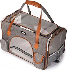 Bolsa Transporte Pet Grande Viagem Cabine Avião MADOG Lux CL