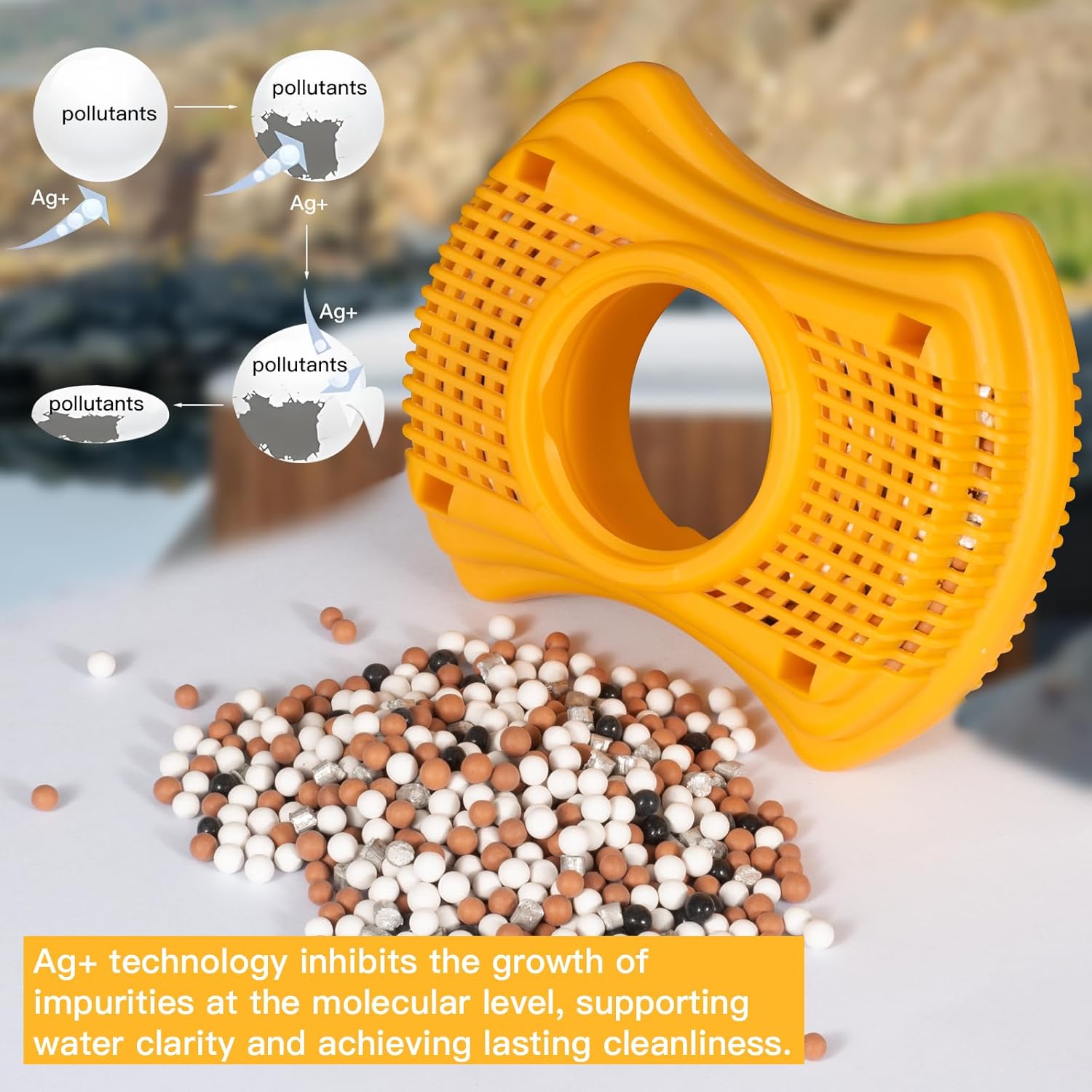 Spa Mineral Cartridge for Dimension One Keeps Hot Tub Water Clean & Enhances Comfort (2-Pack)