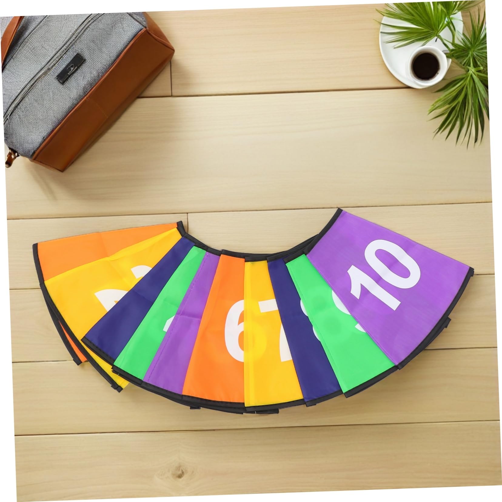 TOYANDONA 2 Juegos Fundas para Conos con Números Visibles Duraderos para Conos de Entrenamiento de Fútbol Mangas de Logotipo para Prácticas de Posicionamiento y Ejercicios de Agilidad