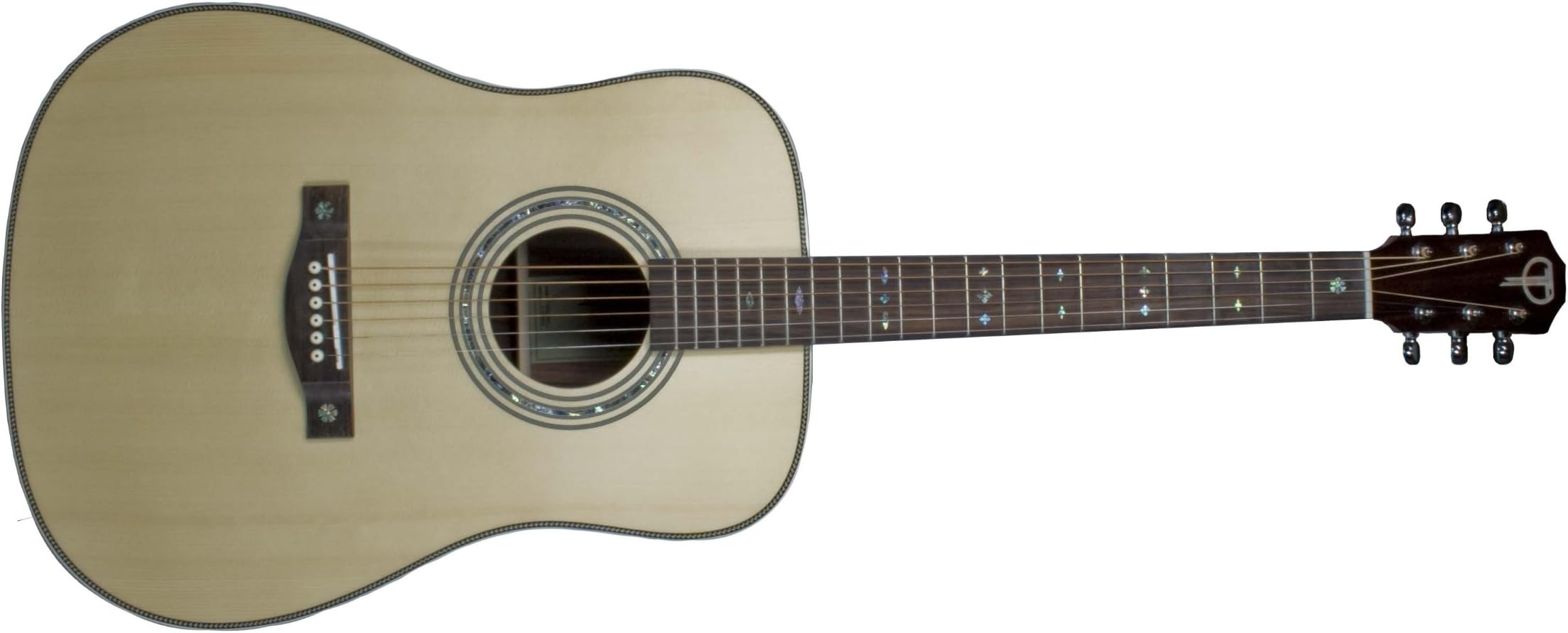 Teton Acoustic Steel String Guitar Dreadnaught Solid Spruce Top, Rosewood Back & Sides, STS150NT