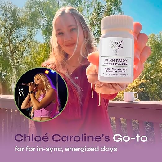 Product image for RLXN Functional Reishi Mushroom Supplements - 6