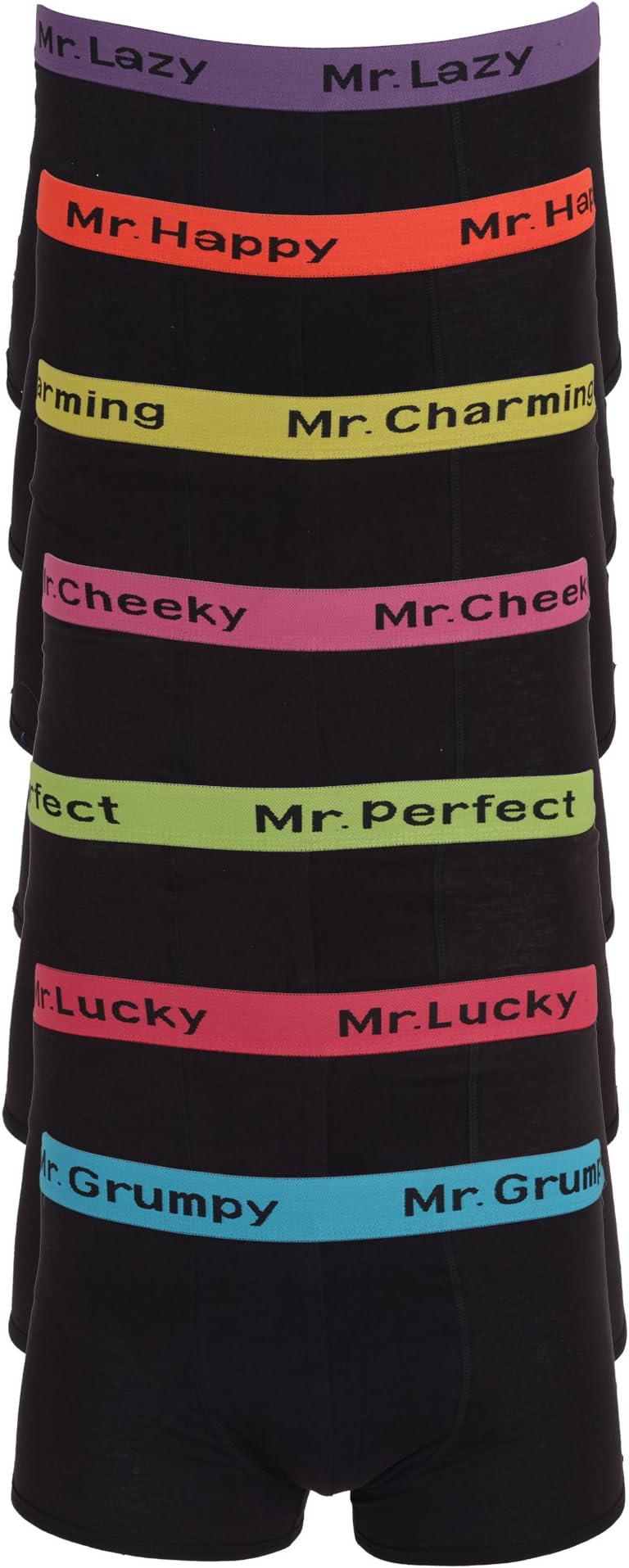 Universal Textiles Mens Assorted Mood Boxers (7 Pack)