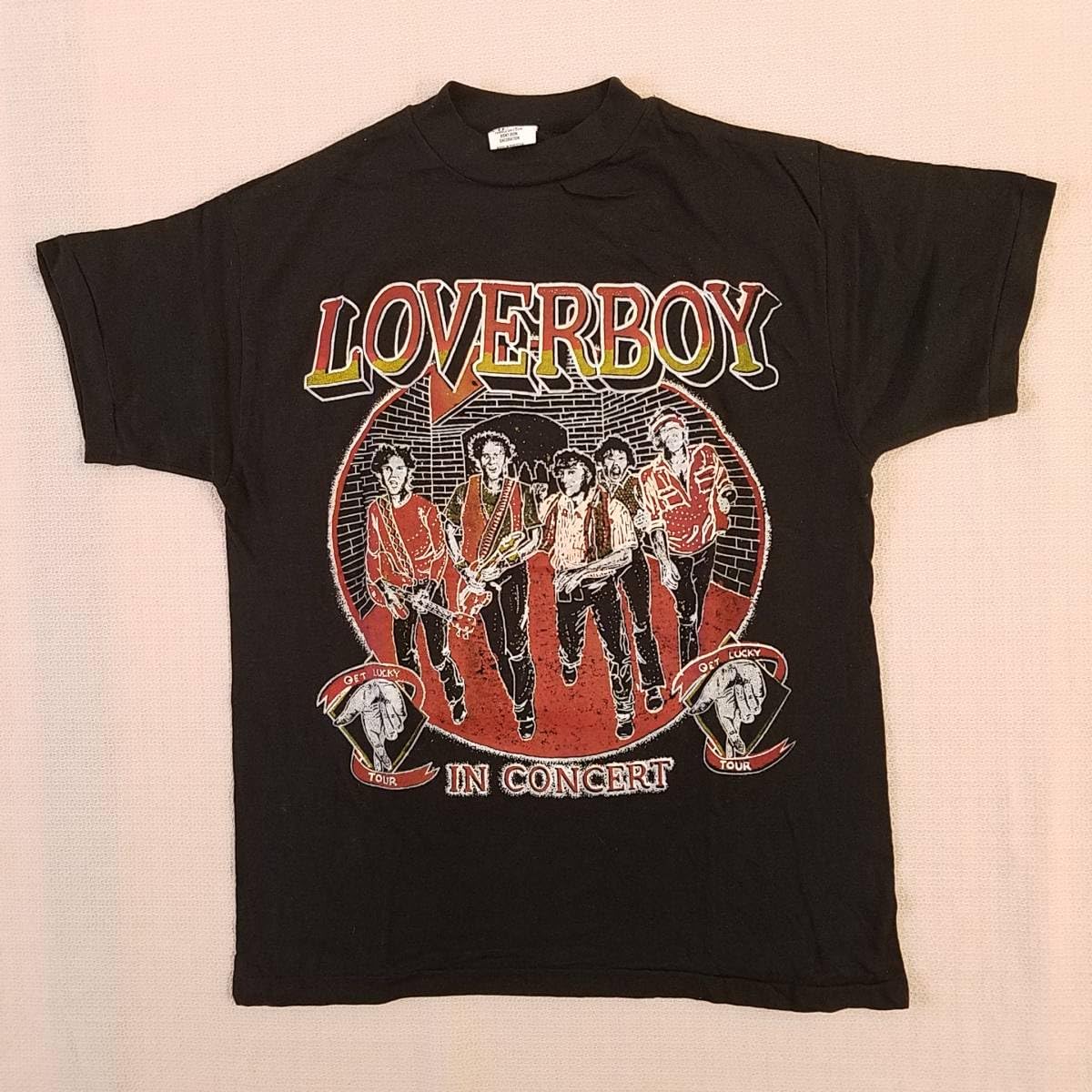 Amazon.co.jp: 魅惑のバンドT特集 80sデッド LOVERBOY ラヴァーボーイ