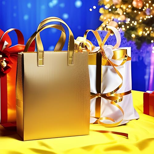 Miniatura 10 de XIKSXITN Cinta de 500 yardas, color oro rosa, rollo de cinta metálica brillante para envolver regalos