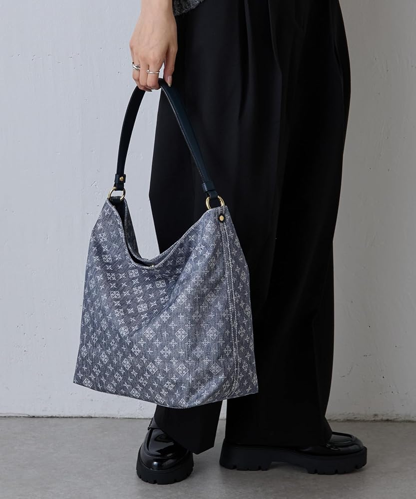 完売品✨ ラシット Denim print 2wayショルダートートバッグ Amazon | [ラシット] Denim print 2wayショルダートートバッグ