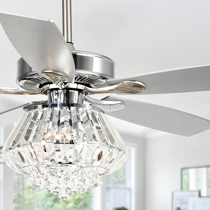 Ventilador de Techo 52 Pulgadas Con Luz y Control Remoto 110