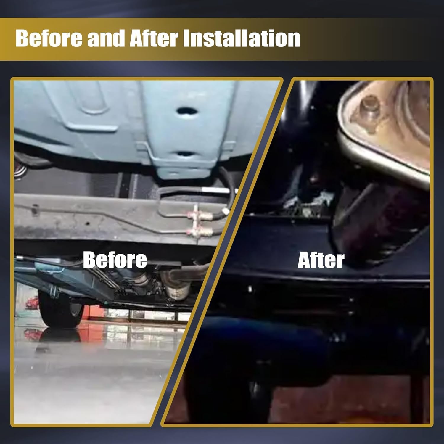 GXARTS Black Cross-Member Engine 1163079J00 Compatible with Suzuki Sx4 2008 2009 2010 2011 2012 2013