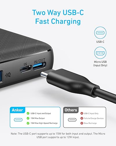 Miniatura 6 de Anker Banco de energía central de 60,000 mAh, generador portátil para exteriores de 87 W con pantalla digital inteligente con banco de energía Anker