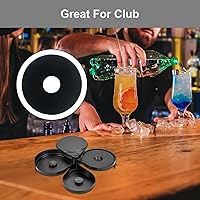 Vista 6 de 15 esponjas de barra de repuesto para barman para vidrio, cócteles, salter de margarita, bandejas de sal