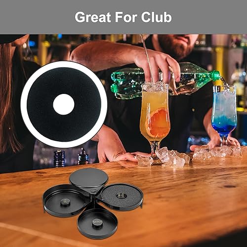 Miniatura 7 de 8 esponjas de barra de repuesto para barman para vidrio, cócteles, salter de margarita, bandejas de sal