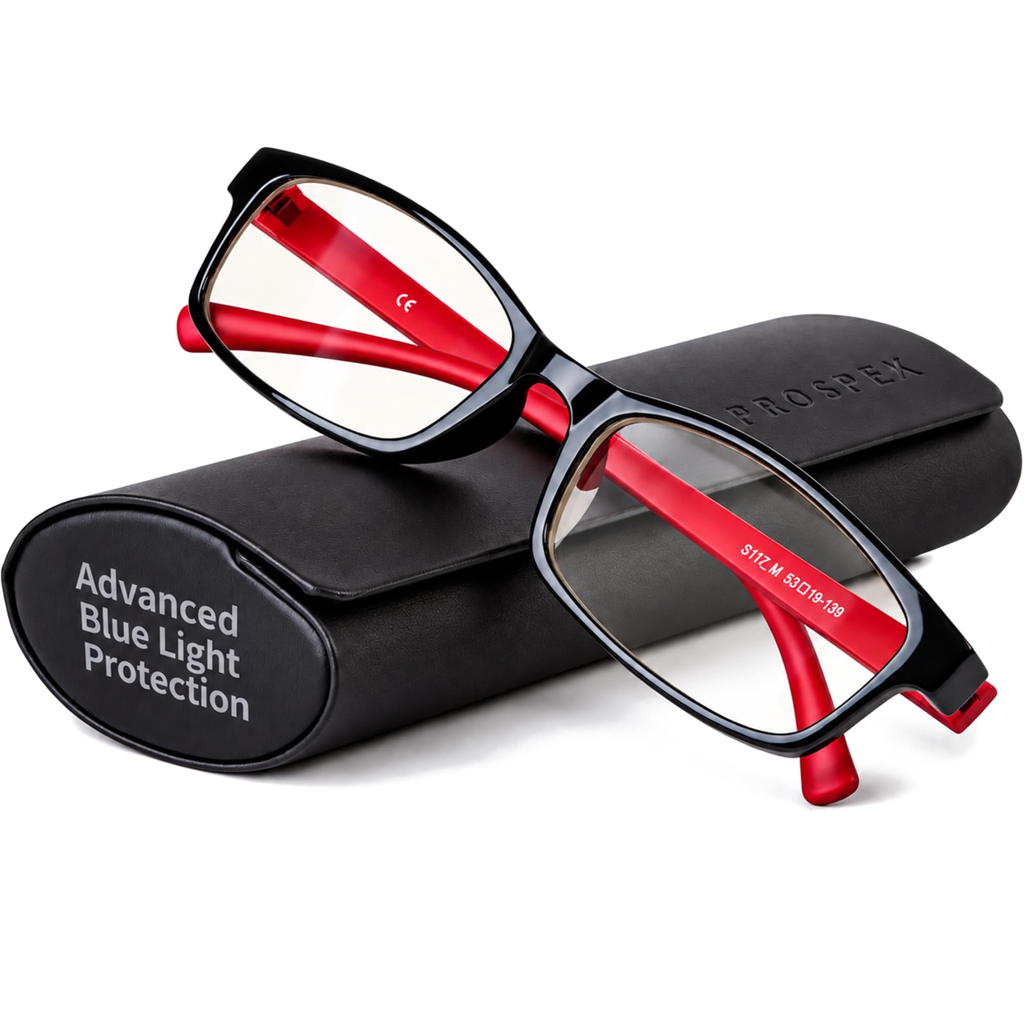 Prospek Blue Light Blocking Glasses for Men Women, Computer Readers