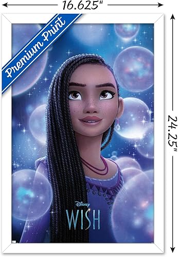 Vista 58 de Trends International Disney Wish Asha - Póster de pared de una hoja Paquete de póster y clip