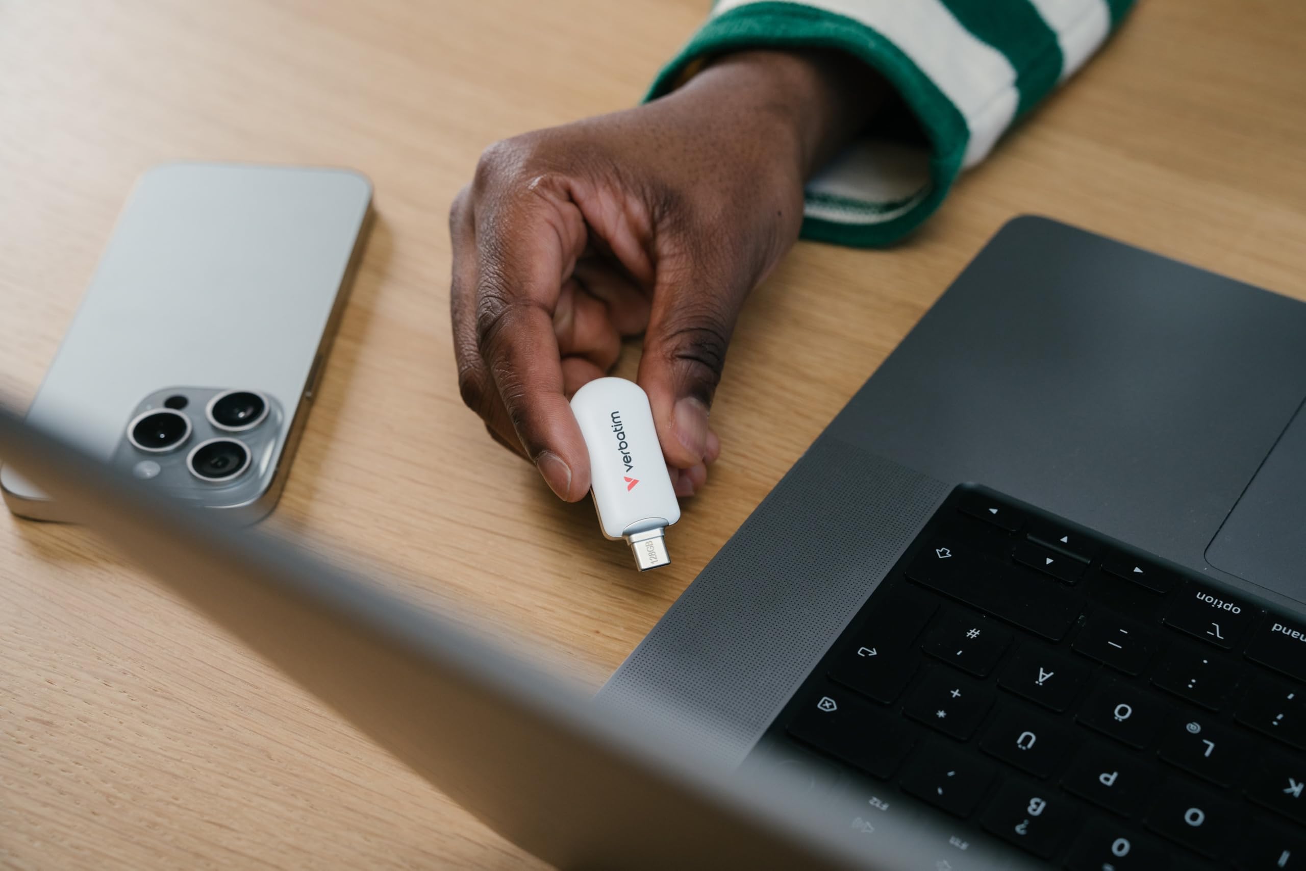 Verbatim Plectra 30231 - Unità flash USB-C, 512 GB, colore: Bianco