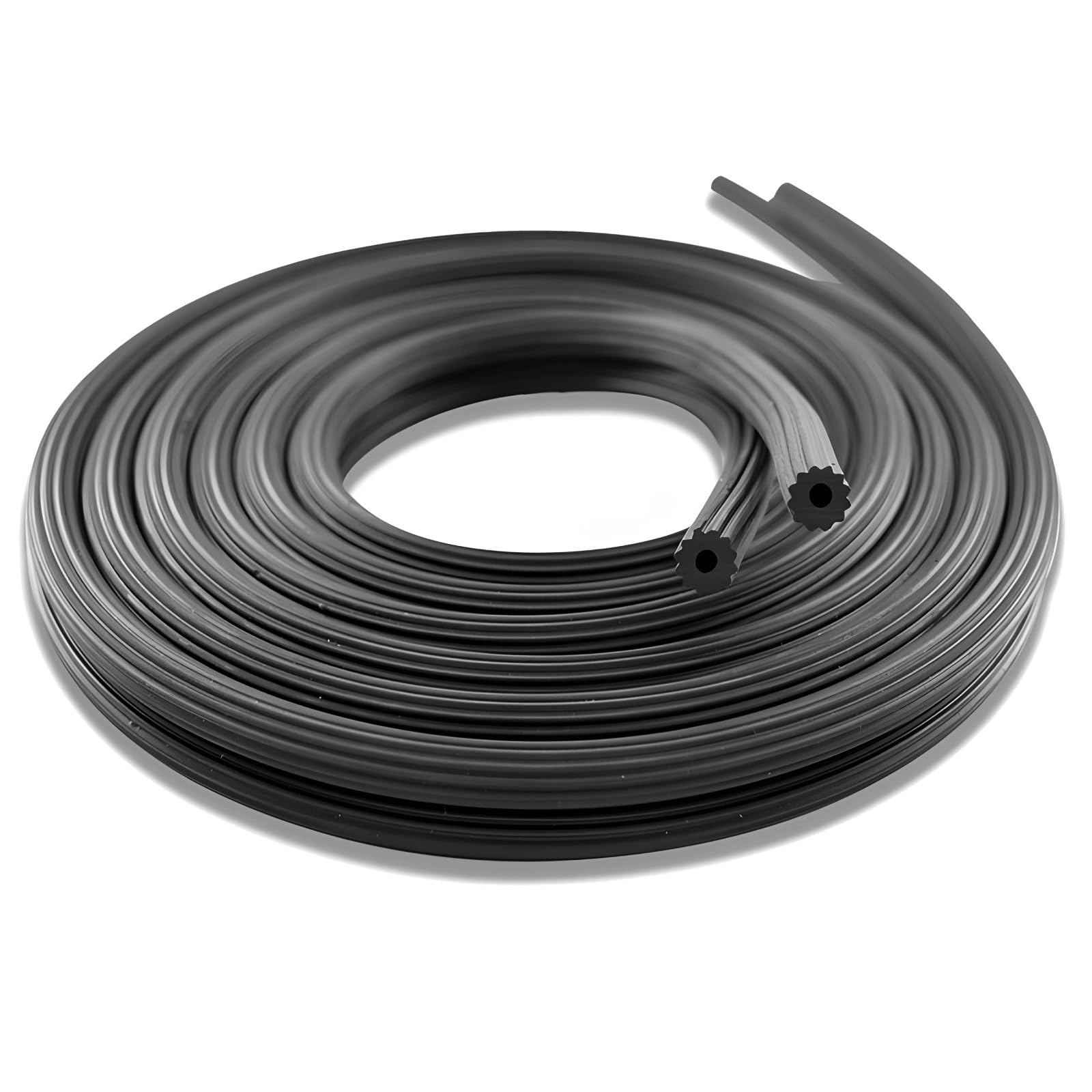 Spline flexible en caoutchouc noir de 76m et 3mm pour joint d'écran de moustiquaire