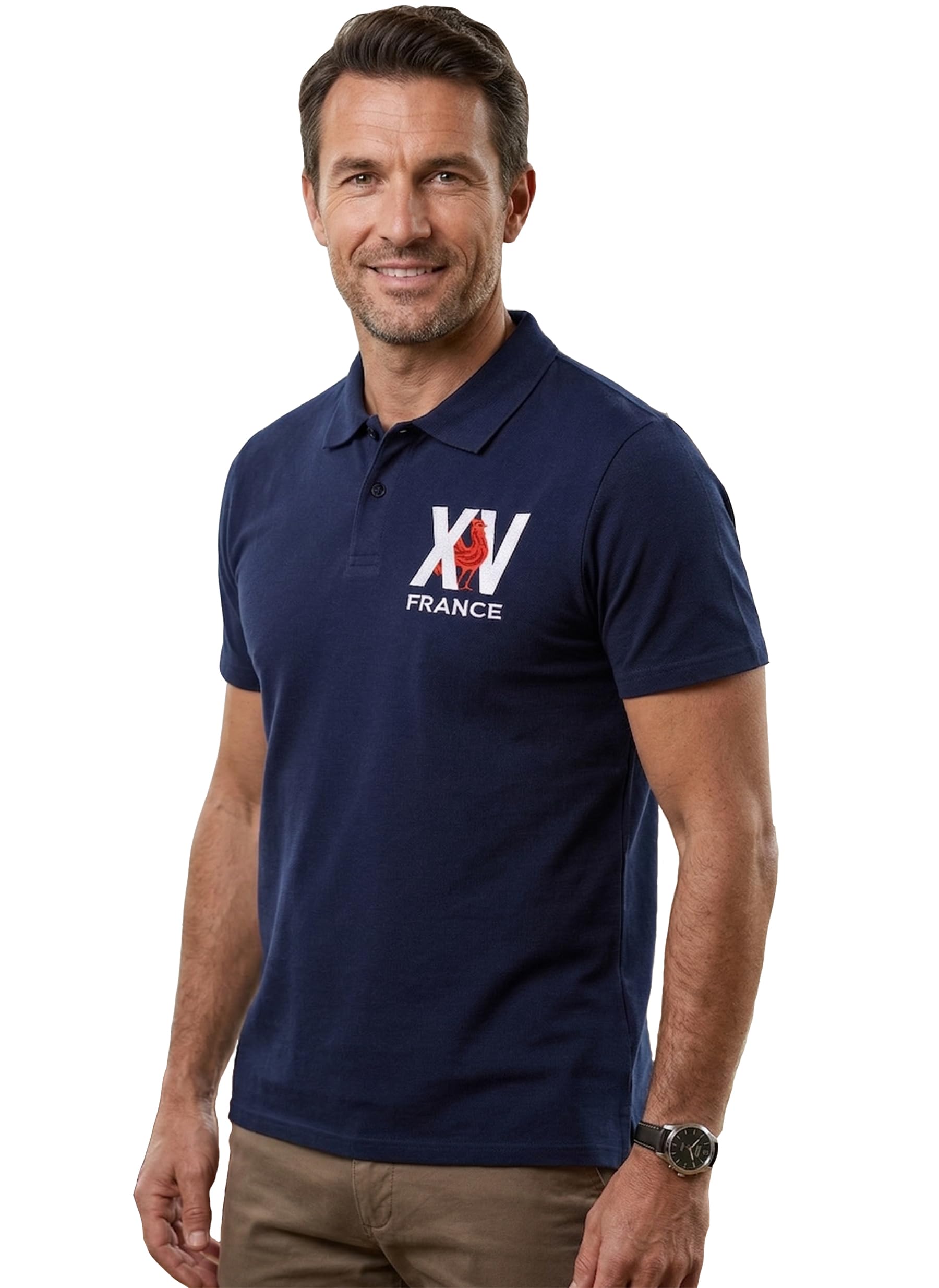 Polo XV de France de Rugby - Collection Officielle FFR - Equipe de France de Rugby