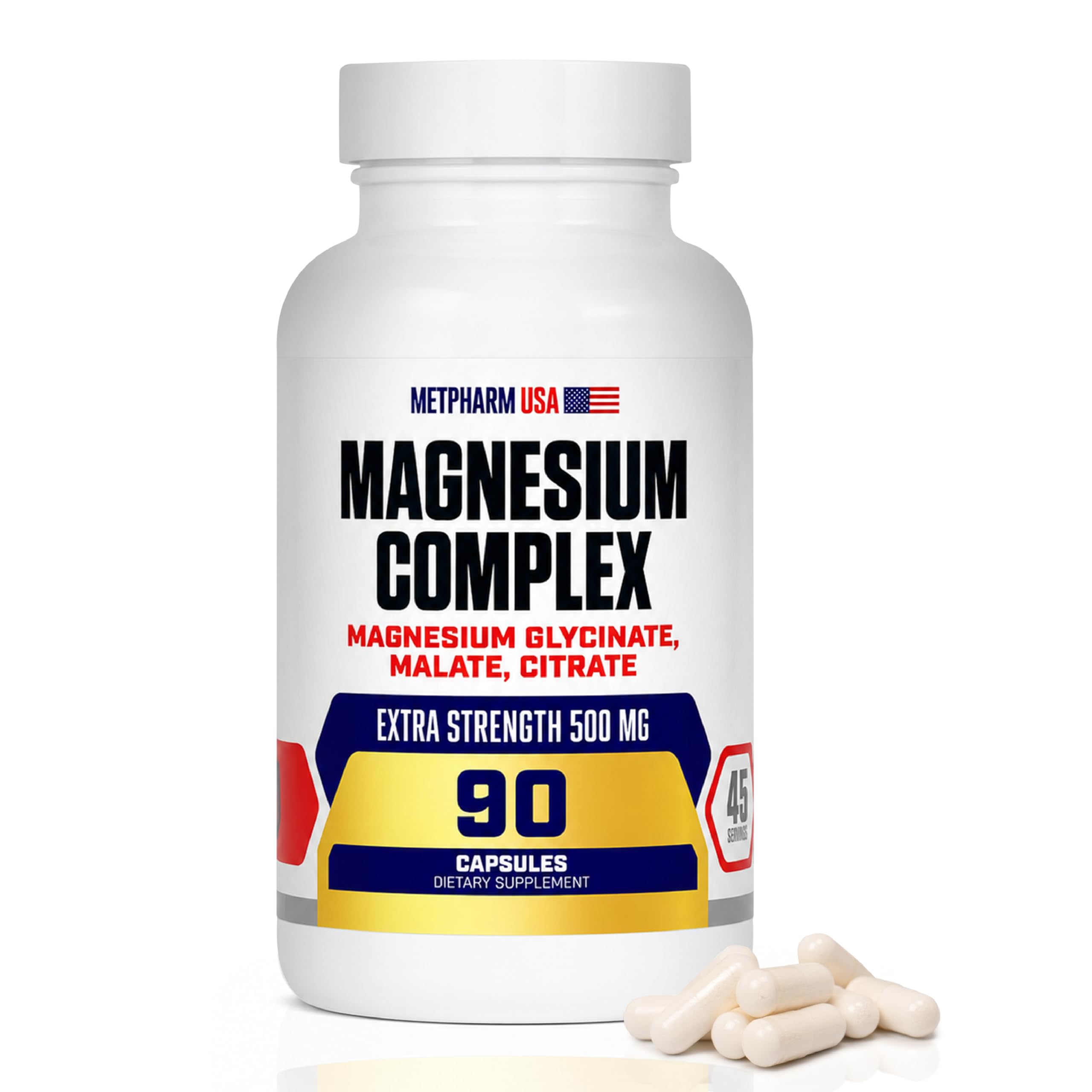 Advanced Magnesium Complex Formula Capsules 500 mg
