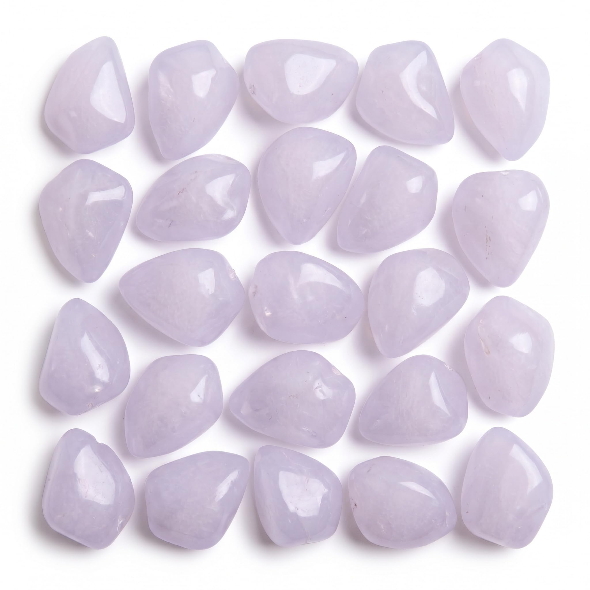 COLOURED STONES/NUGGETS VASE FILLERS 50 PER PACK EVENTS DECOR PARTY (White)