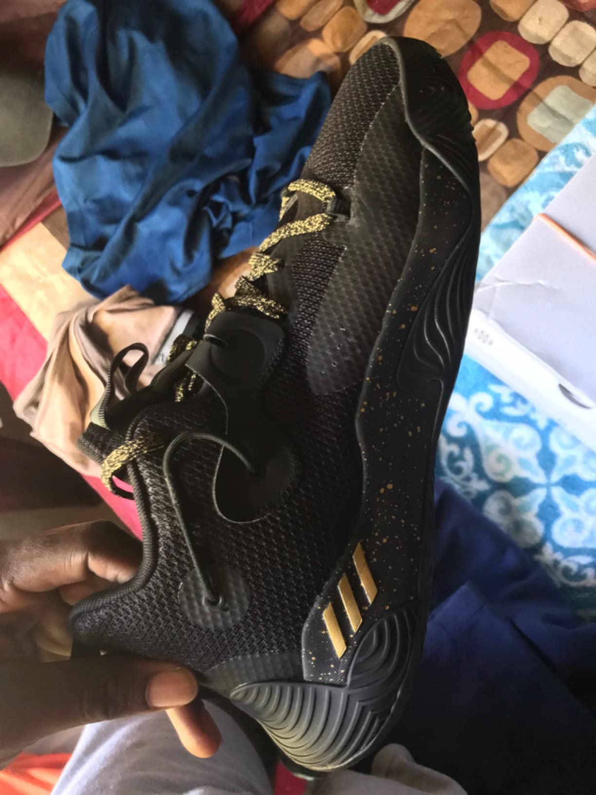 adidas harden stepback on feet