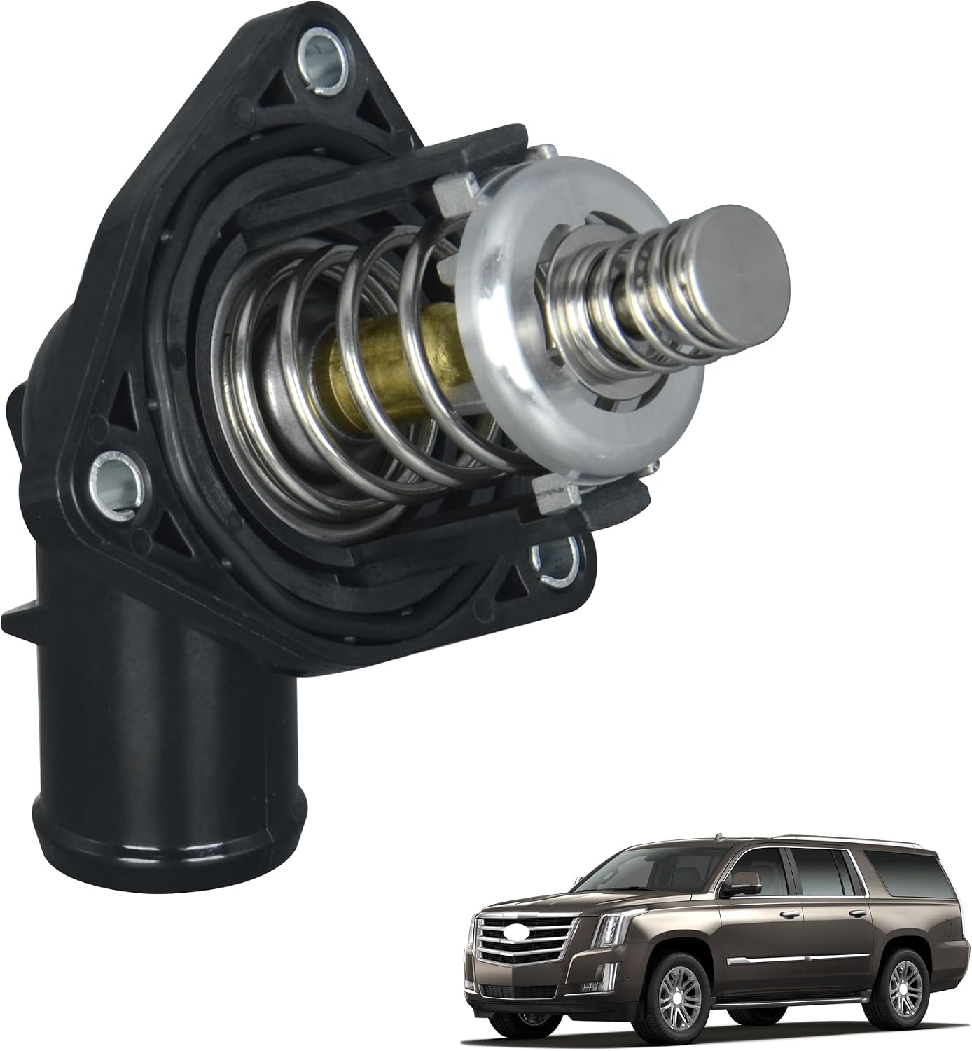 Yongtoparts Thermostat Housing Assembly (Replacement for 12674639)