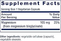 Vista 3 de Life Extension Glicinato de Magnesio, Salud Cardíaca, Salud Ósea, Apoyo para Nervios y Músculos, Altamente Absorbible, Sin Gluten, Sin OMG