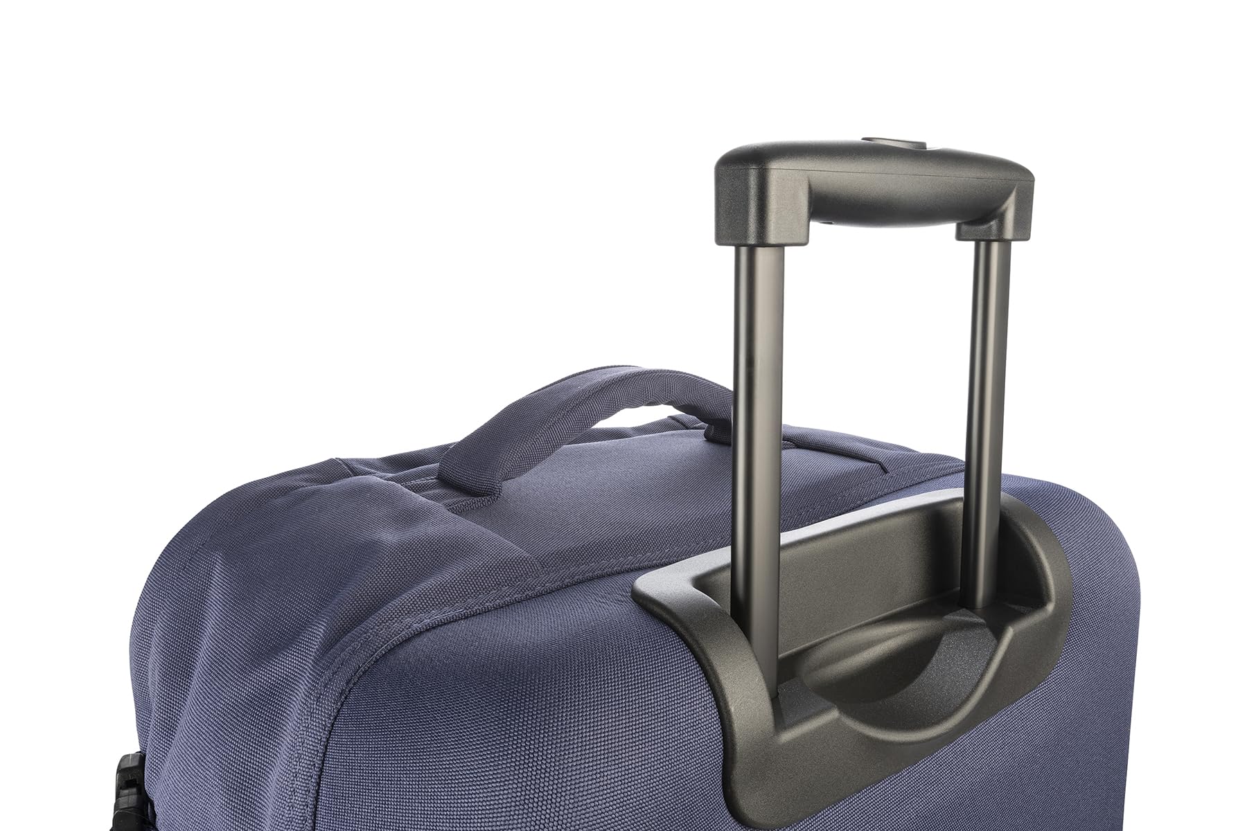 Tucano, Tugò Trolley Valigia Media da Stiva 36x63x20 cm, Trolley Medio con Tasche Frontali, Ruote Silenziose e Maniglia Telescopica, 45L, Blu
