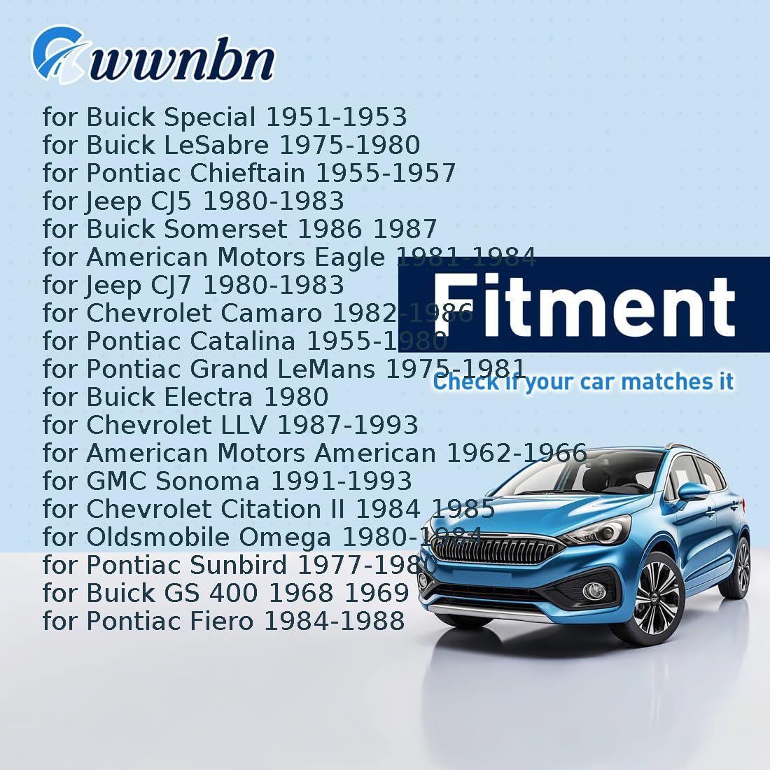 Rear Engine Camshaft Plug for Chevrolet Camaro 1982 1983 1984 1985 1986 for Pontiac Firebird 1982 1983 1984 1985 1986 for Buick Century,Skylark,Somerset 1980 1981-1992 1Piece