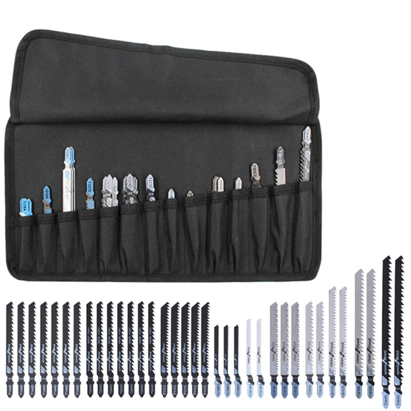 Juego De Hojas De Sierra De Calar Para Carpintería, 48 Uds., HCS HSS, Hojas De Sierra Recíprocas, Corte Para Cortar Madera, Metal Y Plástico