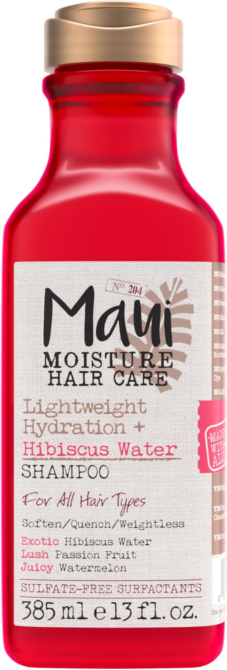 Maui Moisture Hibiscus Shampoo, 385 ml