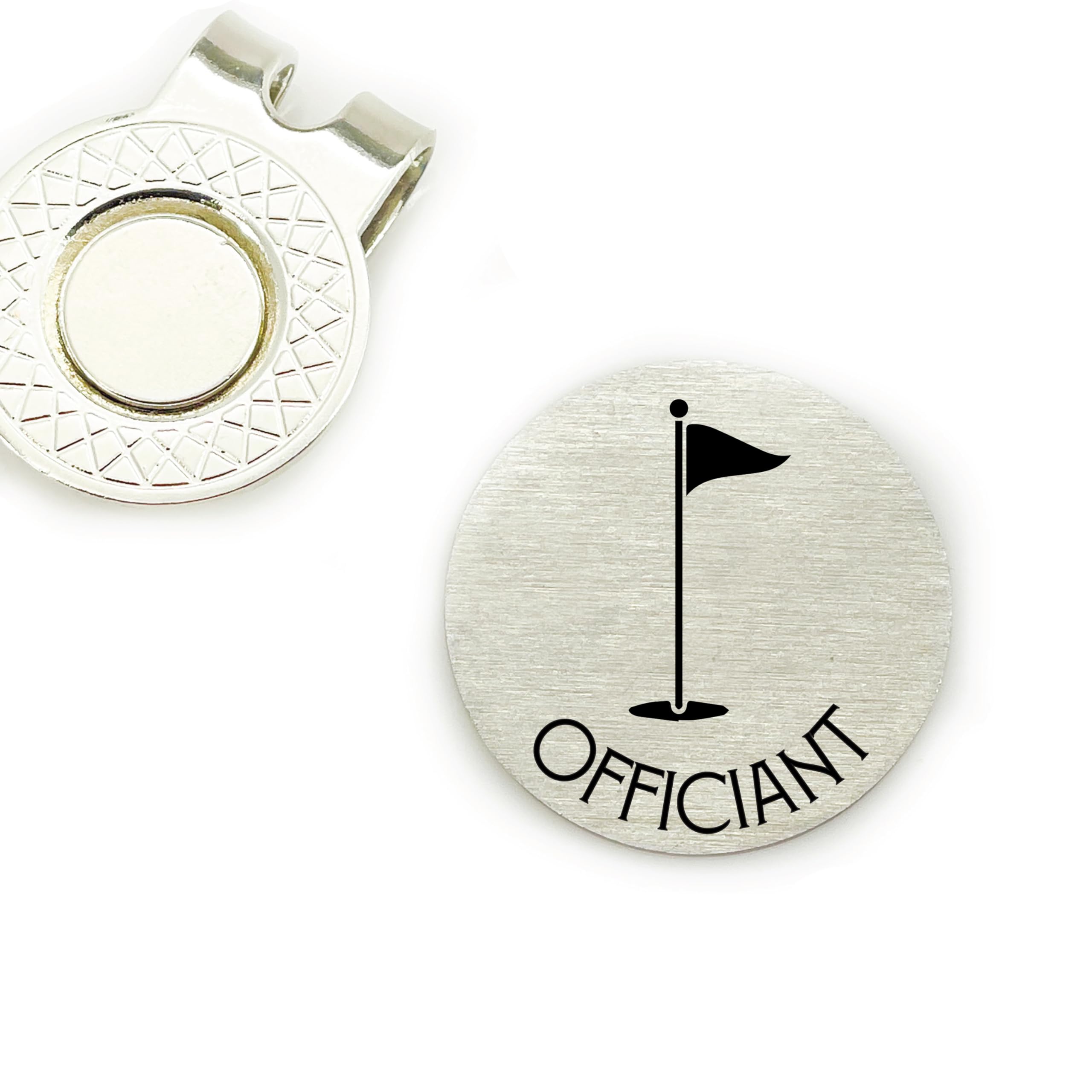 Officiant Golf Ball Marker Wedding Party Gift Idea For Your Officiant Family Friend Officiant Golf Ball Marker Gift Idea Wedding Gift For Officiant FBA-WEDDING-GOLF (|Officiant|)
