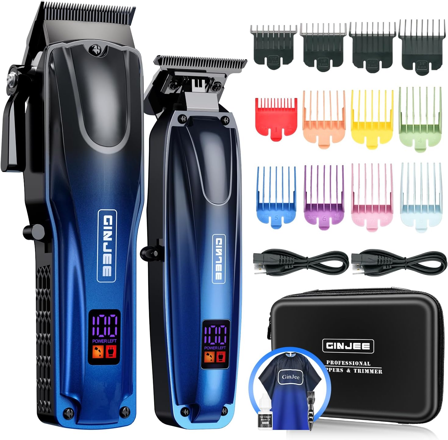 Professional Hair Clippers for Men Cordless
