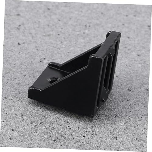 Miniatura 4 de DOITOOL 20 unids 3030 90 soportes de soporte negros para soporte de sujeción de montaje Código de esquina Guía de sujeción Soporte de extrusión de