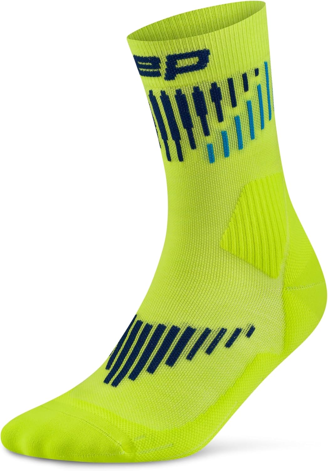 CEP Core Run Merino Mid Cut Compression Socks for Men & Women - Lightweight Thermal Support Socks for Outdoor Performance