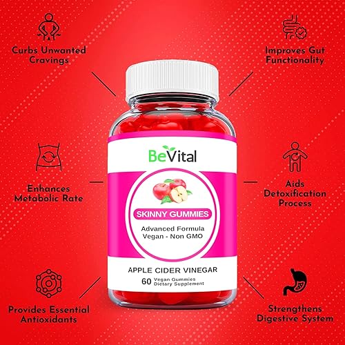 Miniatura 5 de Paquete de 3 gomitas Be Vital Keto, fórmula oficial, veganas, gomitas Be Vital Keto ACV, gomitas BeVital, Be Vital Keto ACV Gummy S Weight Shark