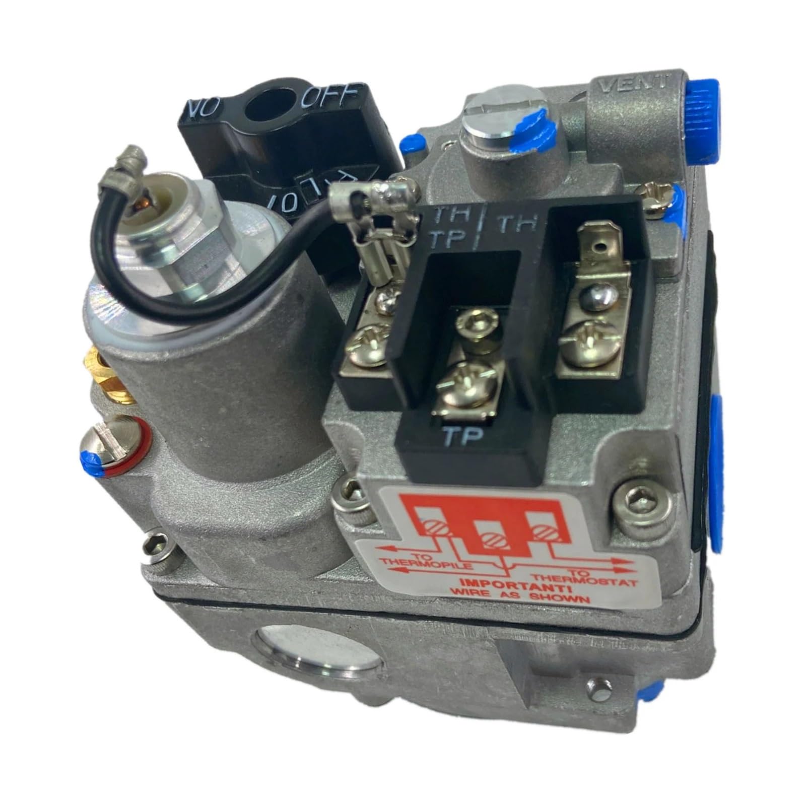 Control del termostato de freidora gas para Robertshaw 700-506 200.000 BTU/H para rosca natural 3/4"