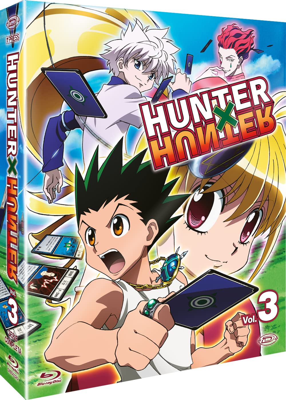 Hunter X Hunter Box 3: Greed Island+Formichimere, 1A Parte, Episodi 59 a 90, 5 Blu-Ray, First Press