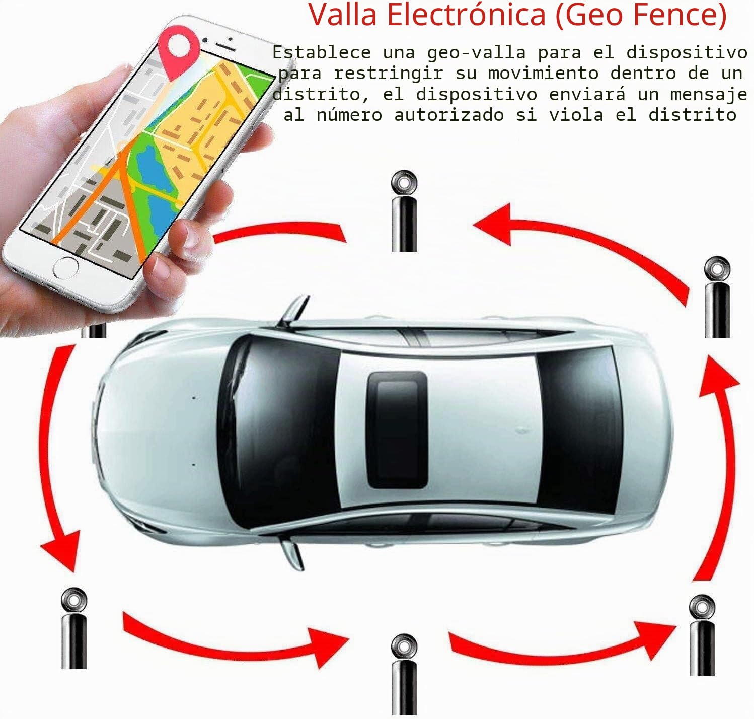 GPS Tracker,10000mAh 150 días de Espera,Seguimiento en Tiempo Real,Magnético Fuerte Rastreador Antirrobo a Prueba de Agua,Localizador de GPS para Coche/Camión/Motocicleta/Barco, Aplicación Gratuita