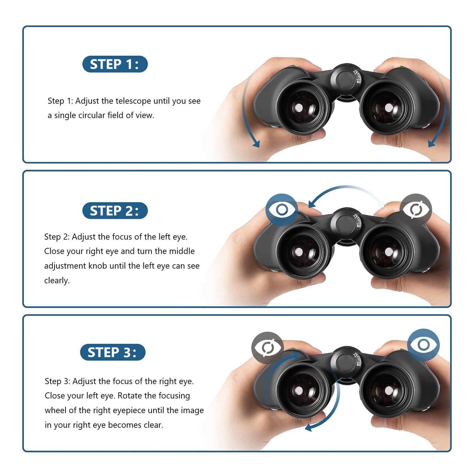 Binóculos 12x50, Binóculos profissionais para Adultos,Prisma BaK4 e Lentes FMC,Antiniebla e Impermeables, Binoculares para Observación de Aves, Caza, Senderismo