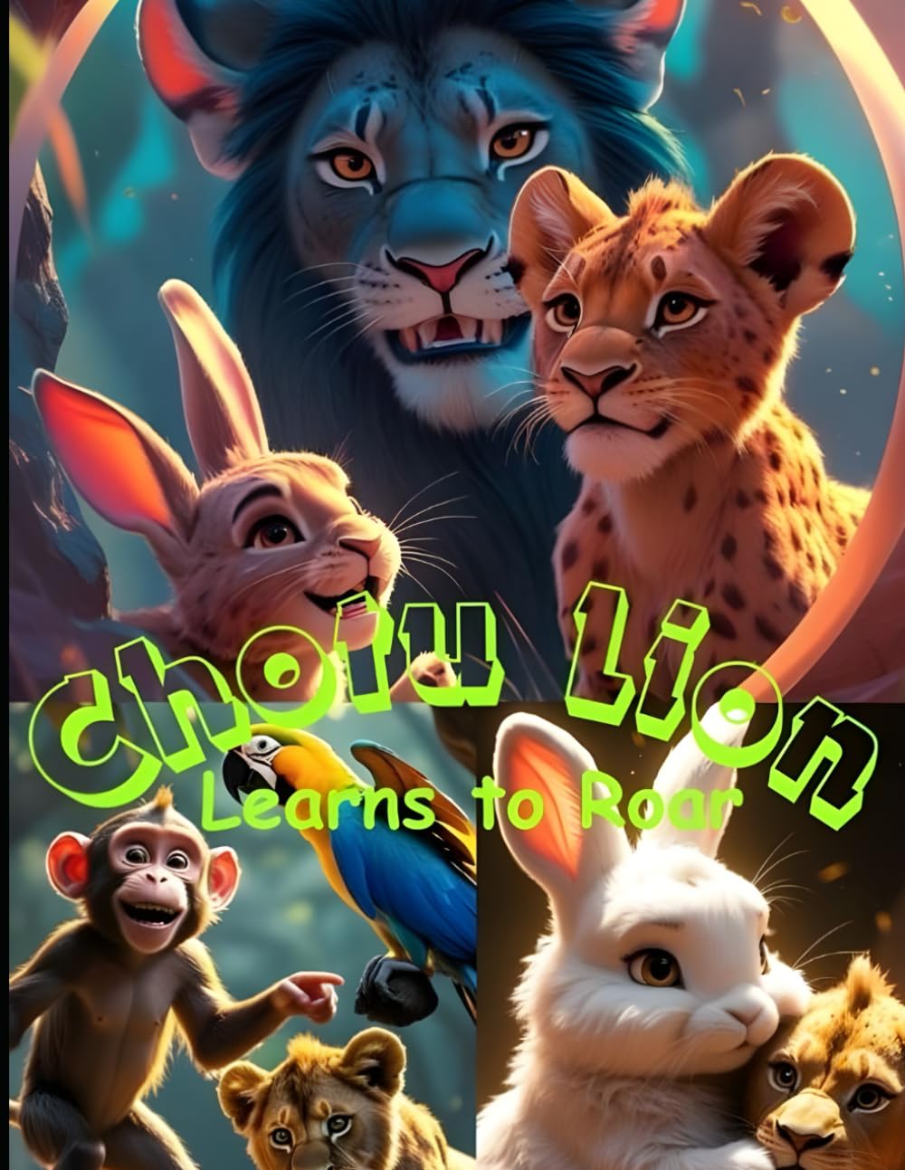 Chotu Lion Learns to Roar: A Motivational Bedtime Story for Kids Ages 3-7 About Courage, Confidence, and Friendship