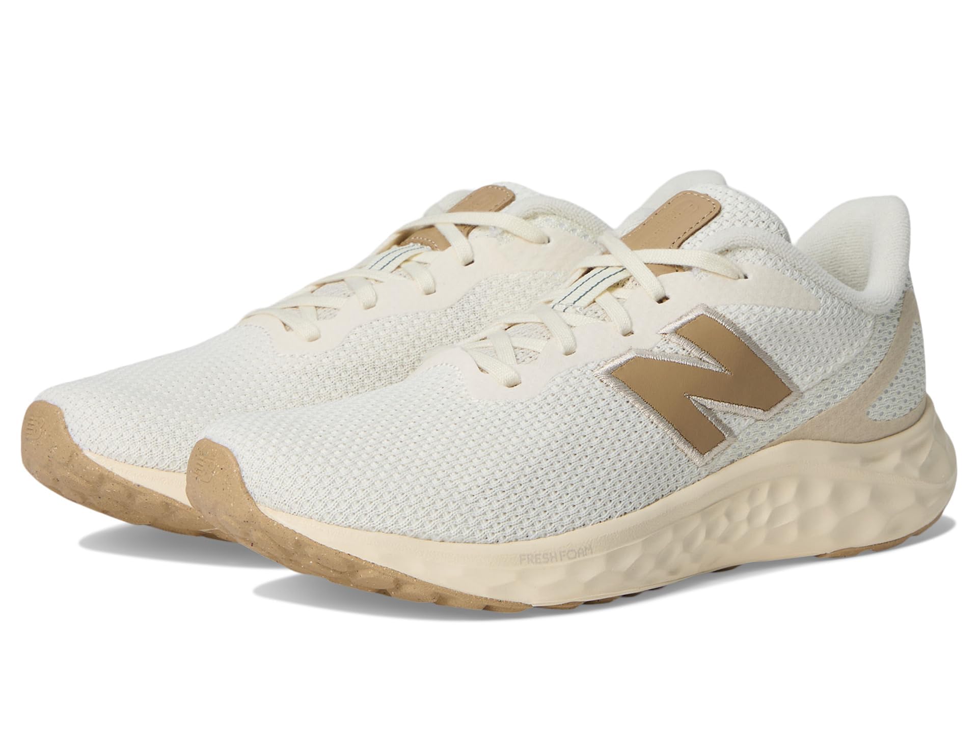 New Balance Damen Fresh Foam Arishi V4 Laufschuh, Angora/Weihrauch/Angora, 9.5