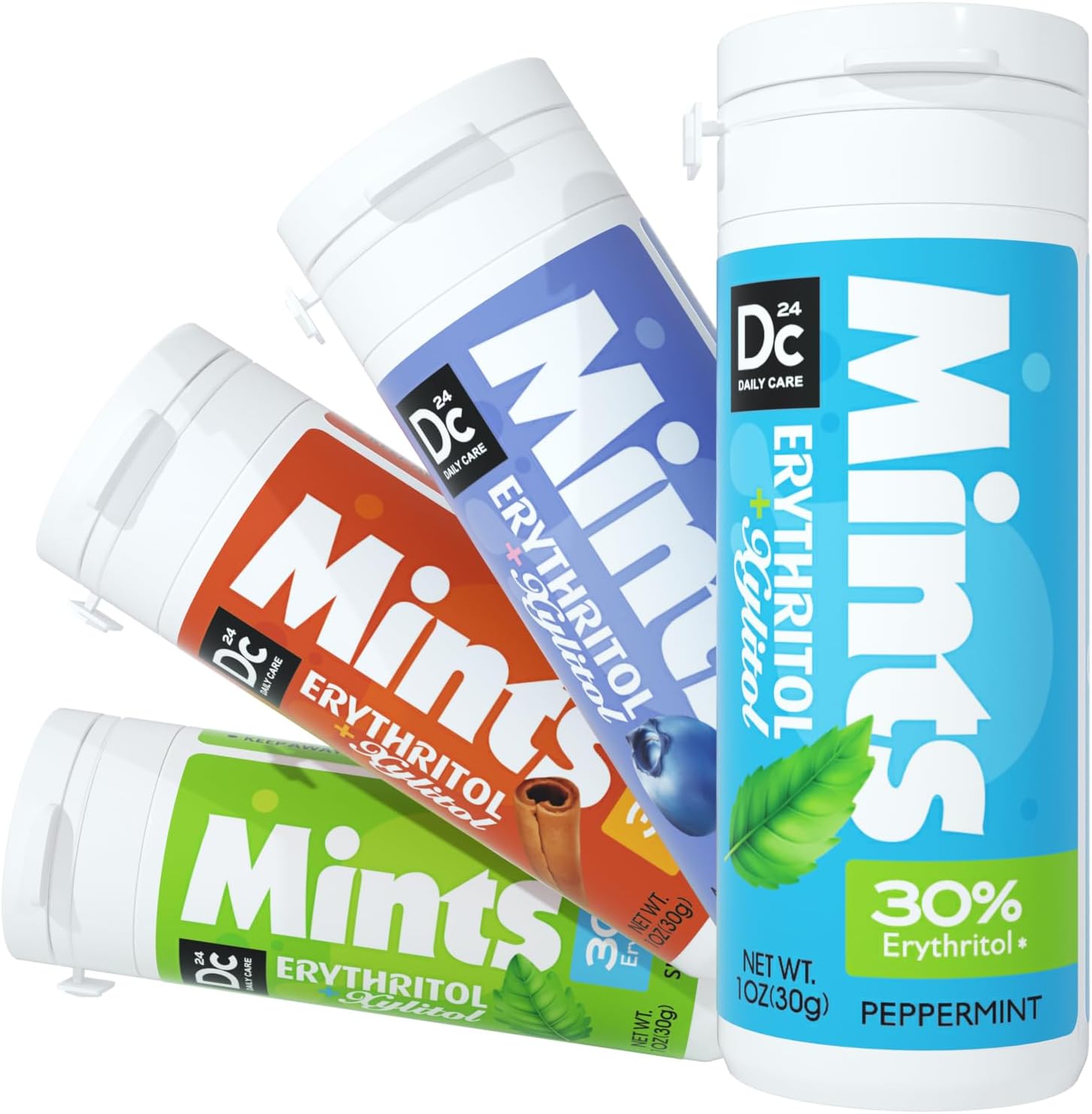 Spry Xylitol Peppermint Mints Sugar Free Candy Breath