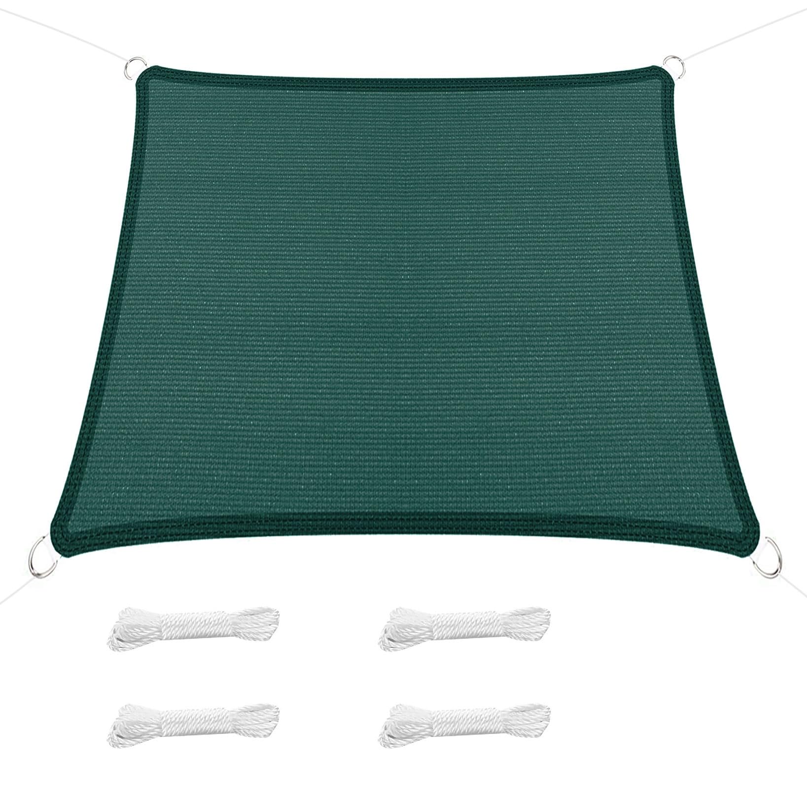 Voile rectangulaire anti UV 95% pour bloquer la chaleur sur la terrasse