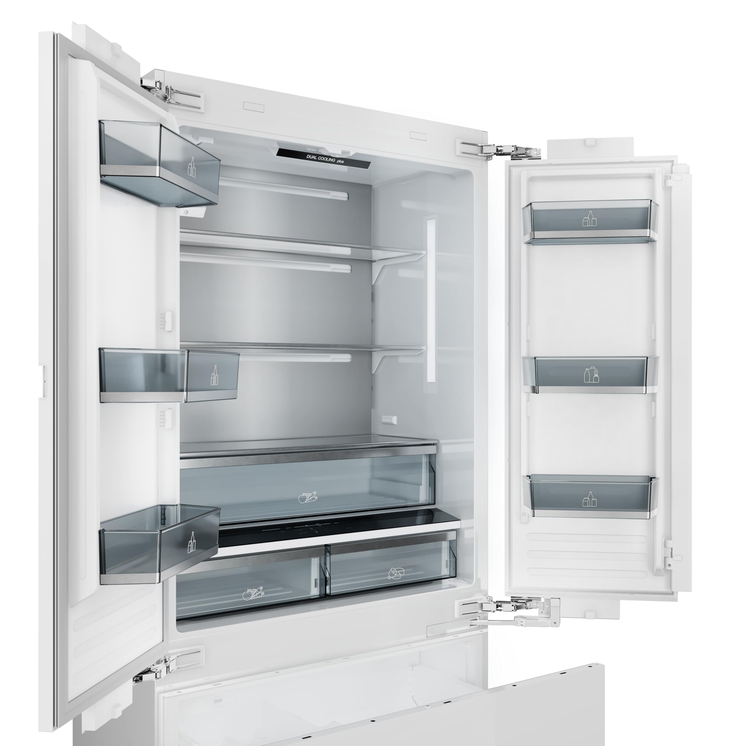 Thor Kitchen 36-Inch Frecnh Door Built-In, Panel-Ready Refrigerator - Model Xrf3619bfp on Fridge.com - View 2