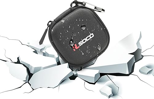 Vista 26 de RLSOCO Funda rígida para SHOKZ OpenFit 2/OpenFit 2+/OpenFit Air/OpenFit Auriculares de oreja abierta True Wireless Bluetooth (gris)