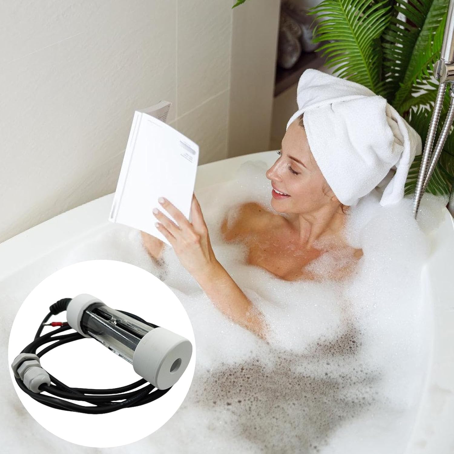 High Efficiency Saltwater Systems Part Accessory for Low Maintenance Shower Owners Seek High Performances Water Spas Saltwater Systems